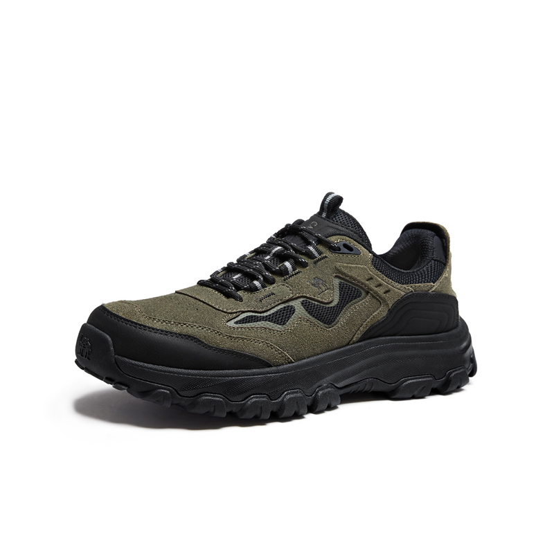 CAMEL Slip Resistant Abrasion Resistant Low top Hiking Shoes Men’s