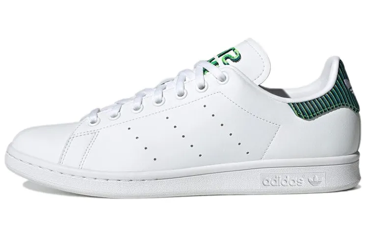 Adidas Originals Stan Smith Coverage Abrasion Resistant Coverage Abrasion Resistant Low top Skateboard Shoes Unisex
