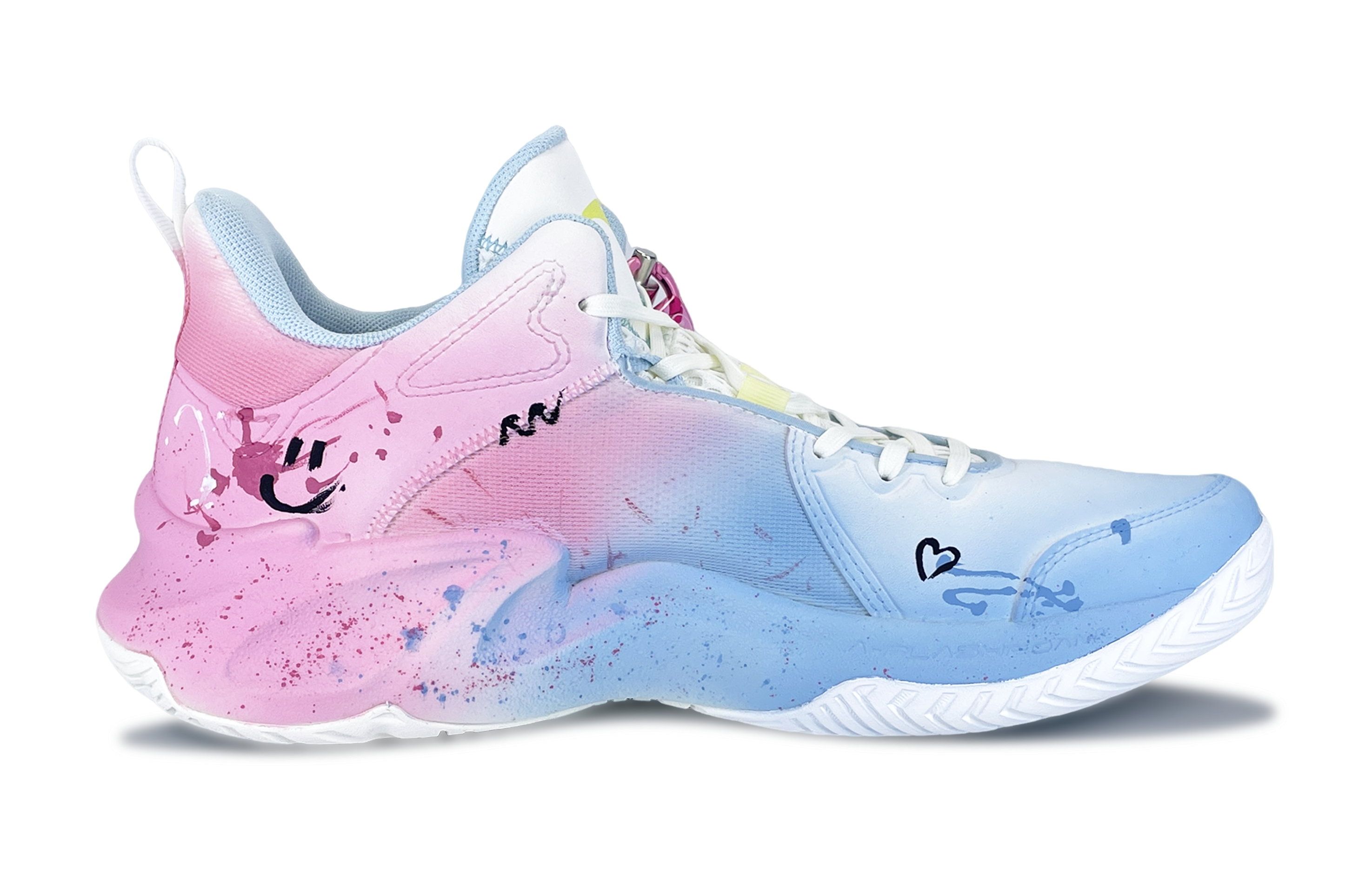 Anta Airspace 4 Atomic Neon, Glitter Cats Slip Resistant Abrasion Resistant Slip Resistant Abrasion Resistant Low top