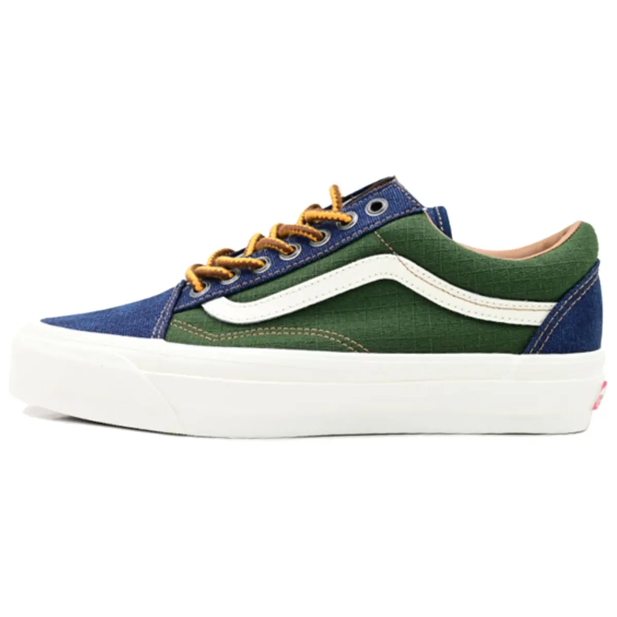 Vans Low top Skateboard Shoes Unisex Green Blue