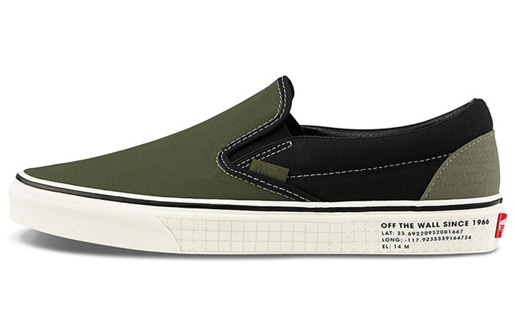 Slip-On Classic Vans '66 Supply - Vetiver Black'