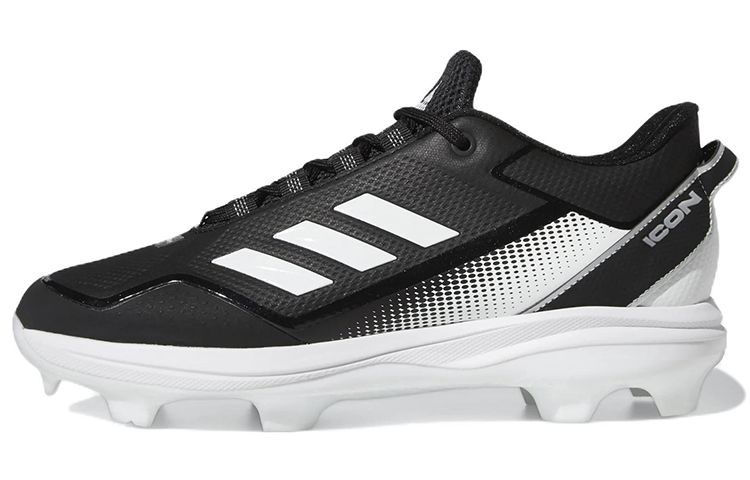Adidas Icon 7 Tpu Cleats Wear-resistant Low-top Training Shoes Men's Black