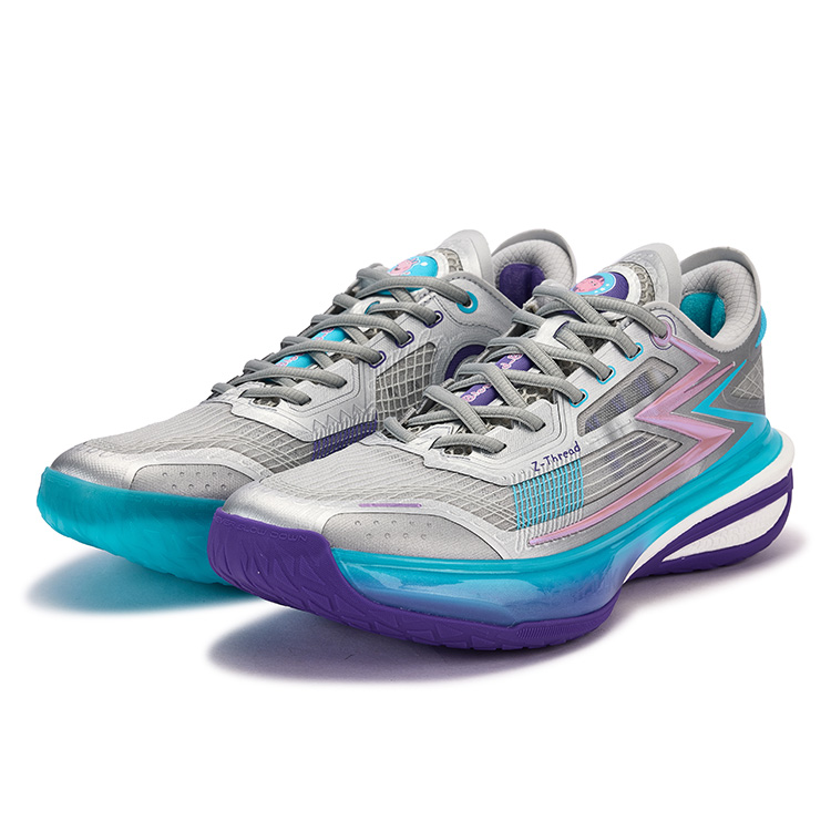 361° Speed BB Cushioning Slip Resistant Abrasion Resistant Low top Basketball Shoes Men’s Blue Button