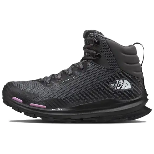 THE NORTH FACE Vectiv Fastpack Futurelight Slip Resistant Abrasion Resistant Mid top Hiking Shoes Women's Black Purple