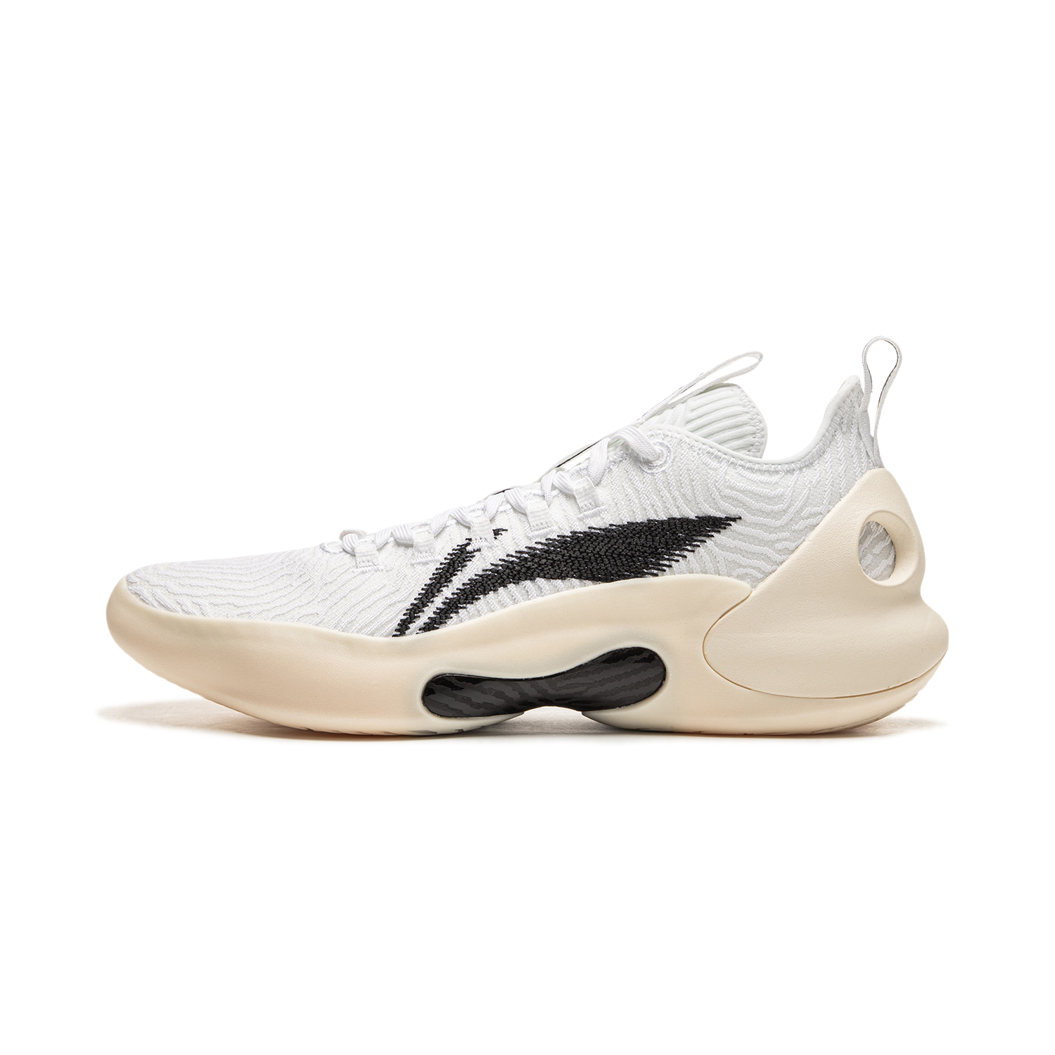 Li Ning Yushuai Ultra Low Slip Resistant Abrasion Resistant Low top Basketball Shoes Men's White Black