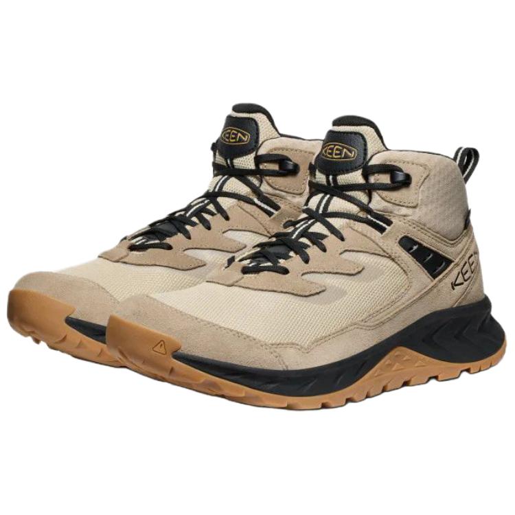 Keen HIGHTRAIL Abrasion Resistant Breathable Mid top Mountaineering Shoes Men’s Brown