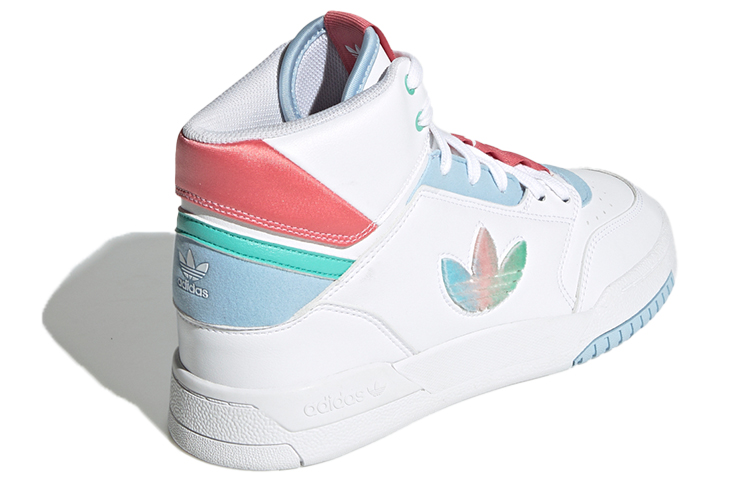 Женские кеды adidas originals Drop Step XL XLT (бело-сине-розовые) — фото 4