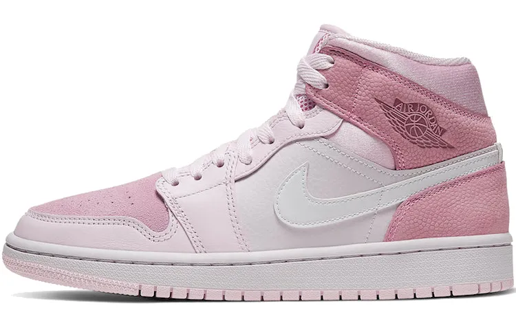 Air Jordan 1 Mid 'Digital Pink' Women's