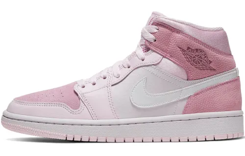 Air Jordan 1 Mid 'Digital Pink' Women's