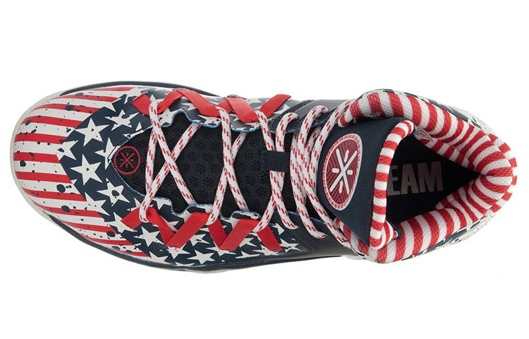 Li Ning All In Team 3 Wade Collection Synthetic Leather Cushioning Slip Resistant Abrasion Resistant Rebound