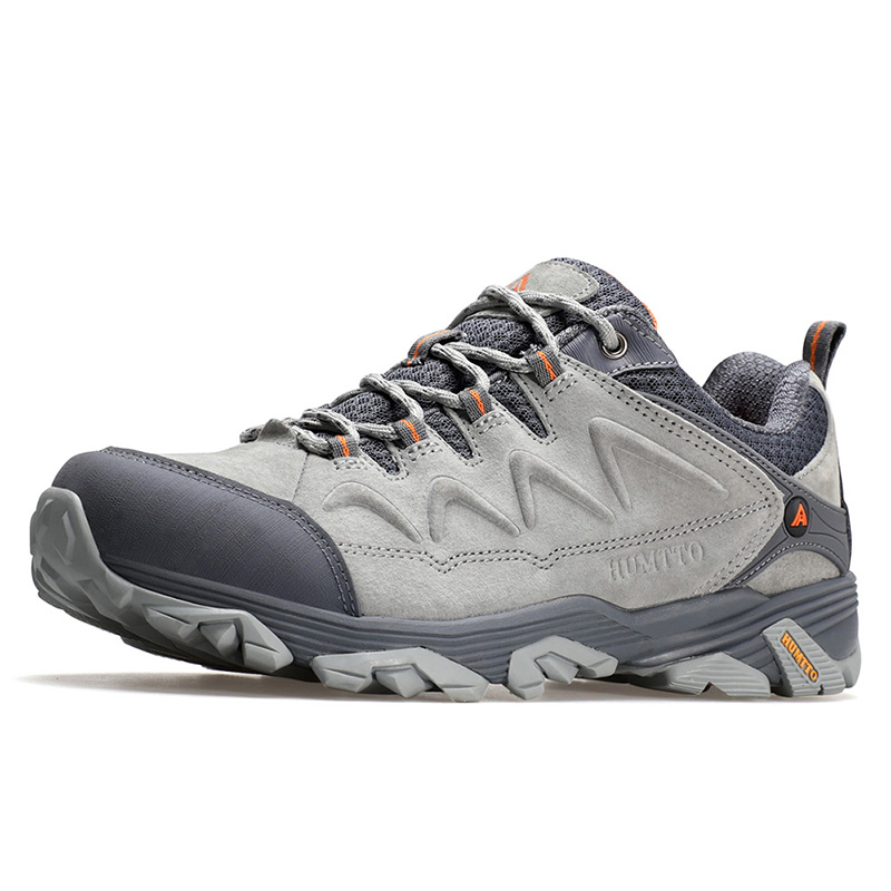 HUMTTO Slip Resistant, Abrasion Resistant, Coverage, Support, Rebound, Grip Low top Mountaineering Shoes Men’s