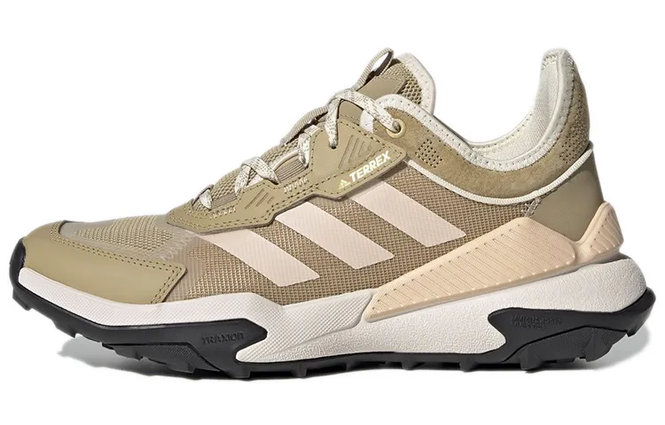 Adidas Terrex Hyperblue Hiking Fabric Abrasion Resistant Low top Hiking Shoes Women's Brown