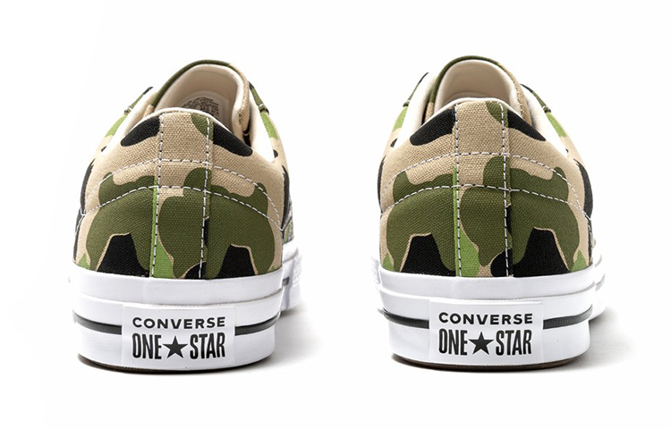 Кеды Converse One Star (зеленые) — фото 5