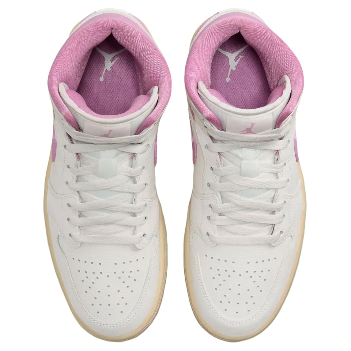 Jordan 1 Mid Sail Pink Coconut Milk Women’s