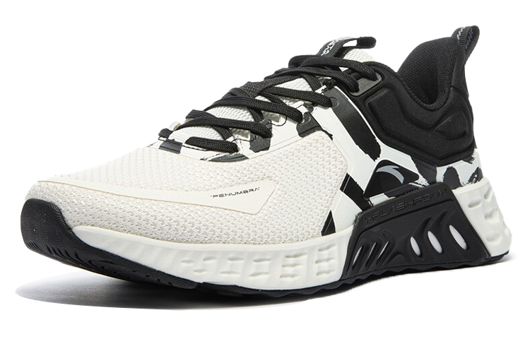 ANTA Training Shoes Men’s Low Top Ivory White/Black