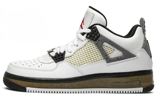 Jordan Ajf 4 White Cement