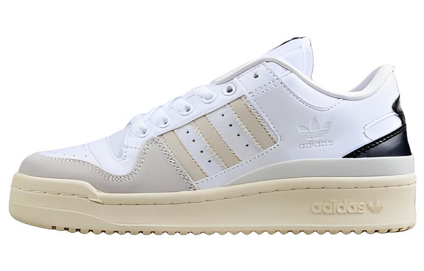Мужские кеды KITH x adidas originals FORUM Low (белые)