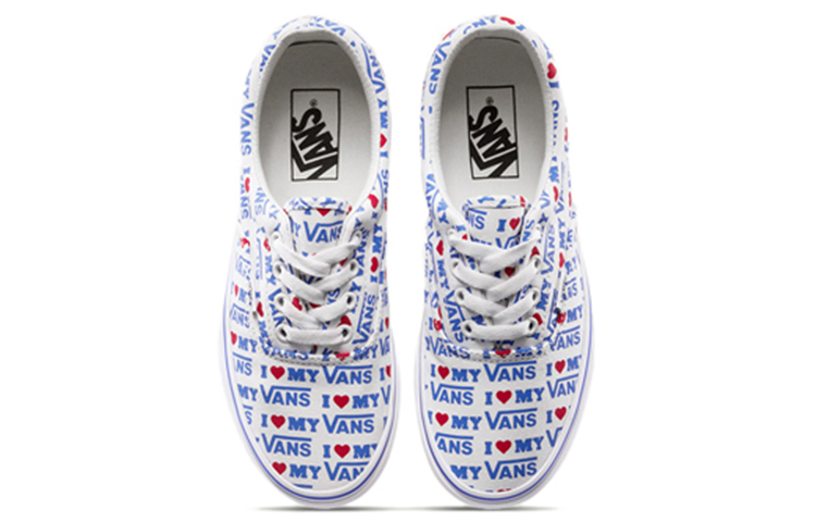 Кеды Vans Era (бело-синие) — фото 4