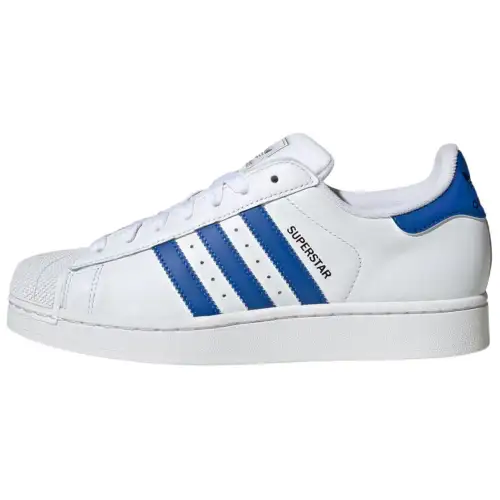 Adidas Originals Superstar 2 Low top Skateboard Shoes Men's White Blue