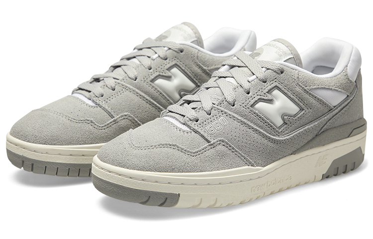 New Balance 550 «Suede Pack — Concrete» sneakers