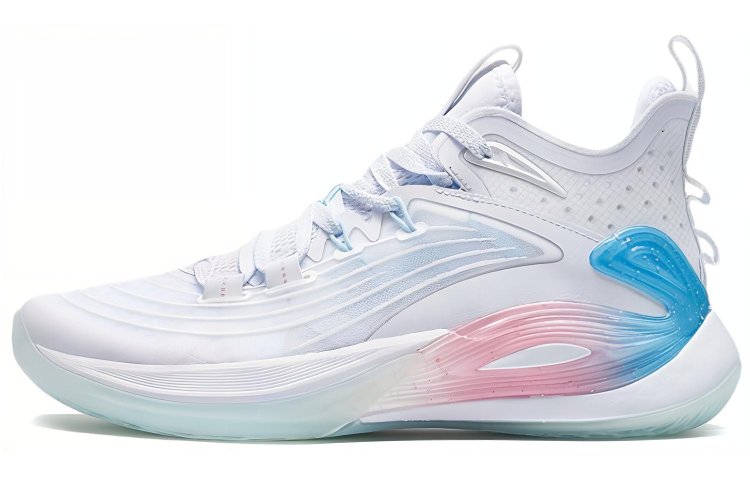 XTEP Light Feather 3rd Low top Basketball Shoes Men’s New White