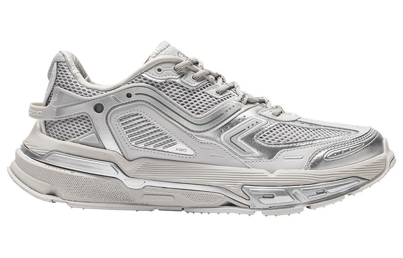 XTEP Shaolin Comprehensive Training Textile, Leather Slip Resistant Abrasion Resistant Low top Training Shoes Women’s