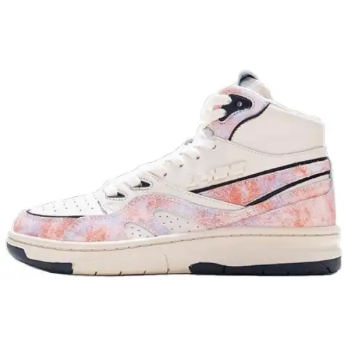 Li Ning 937 Deluxe Hi Leather Cushioning Slip Resistant Abrasion Resistant Cushioning Slip Resistant Abrasion Resistant