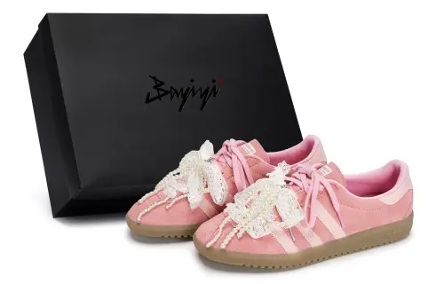 Adidas Originals Bermuda 811 Manufacturing, Pink Feather Spin, Special Shoe Box Slip Resistant Abrasion Resistant