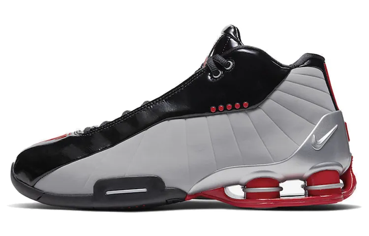 Nike Shox BB4 Black Cement Red