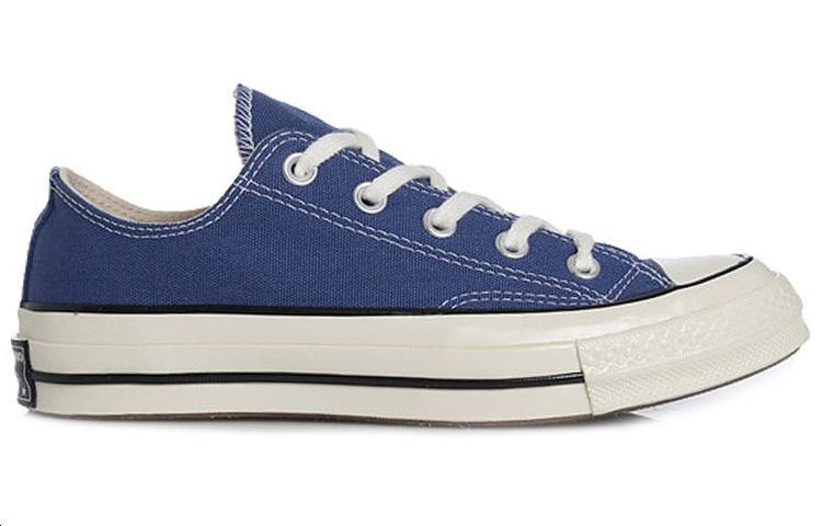 Кеды Converse Chuck Taylor Ox chuck (темно-синие) — Синий — фото 2