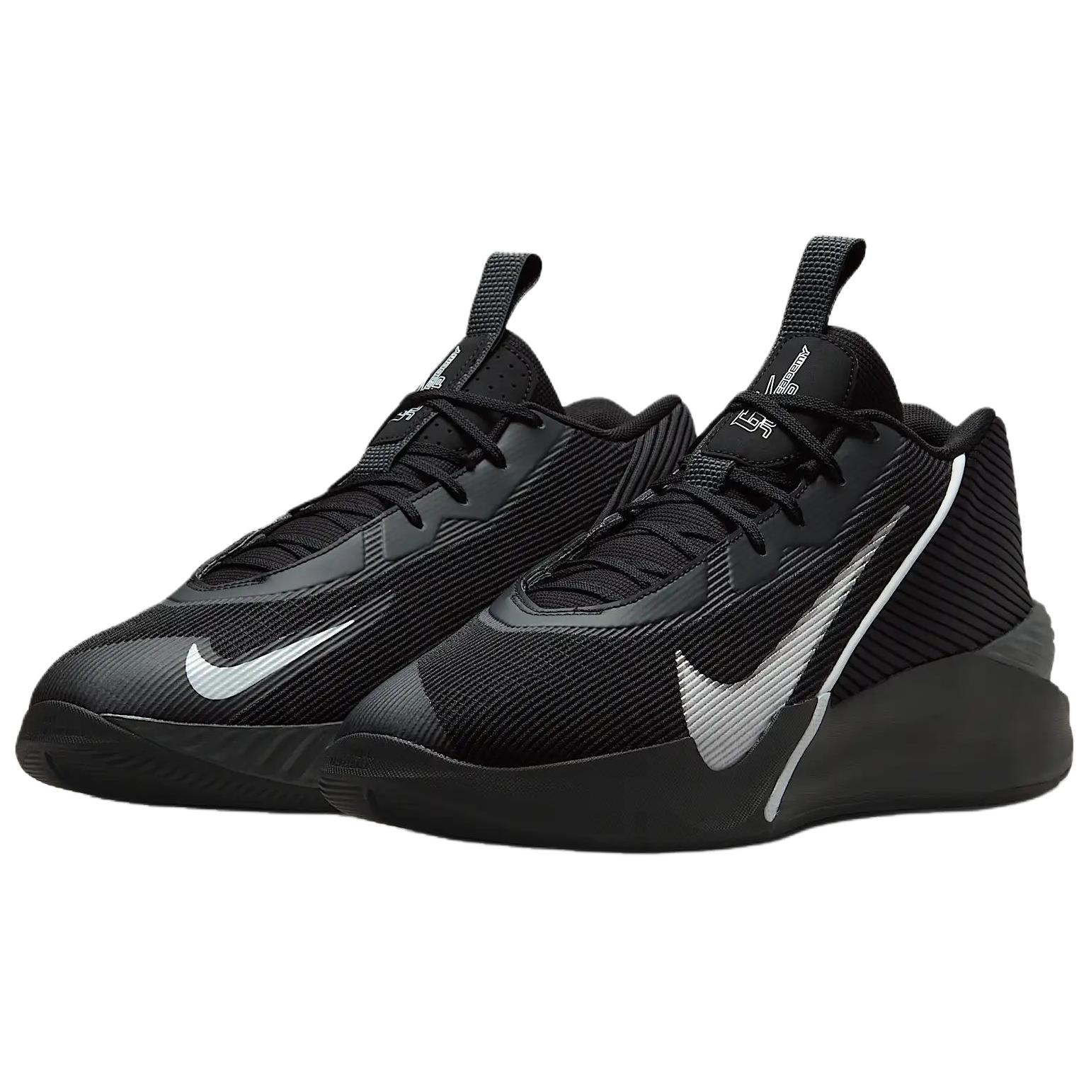 Nike G.T. Jump Academy Slip Resistant Abrasion Resistant Low top Basketball Shoes Unisex Black
