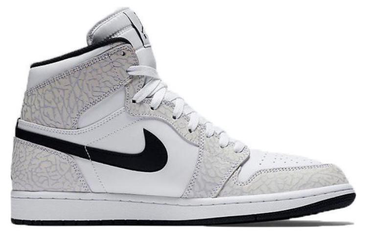 Jordan 1 Retro High Premium White Black GS