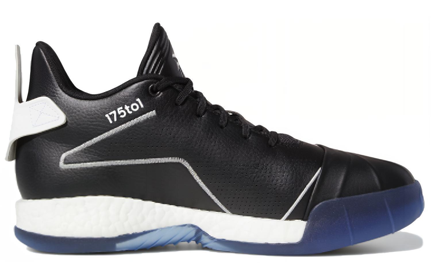 Мужские кроссовки adidas T mac Millennium (черные) — фото 2
