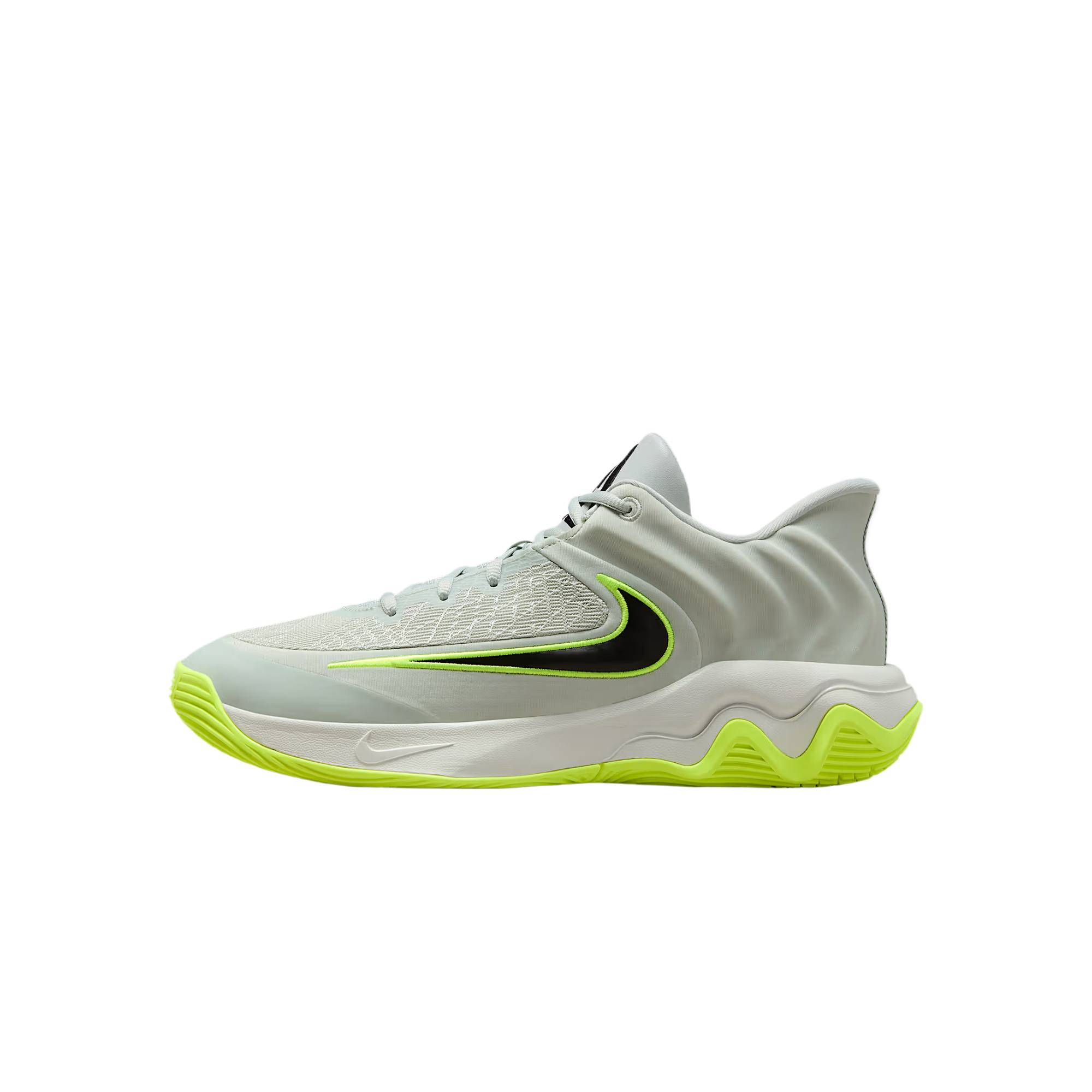 Nike Yannis Immortality 4 Abrasion Resistant Abrasion Resistant Mid top Basketball Shoes Unisex Green
