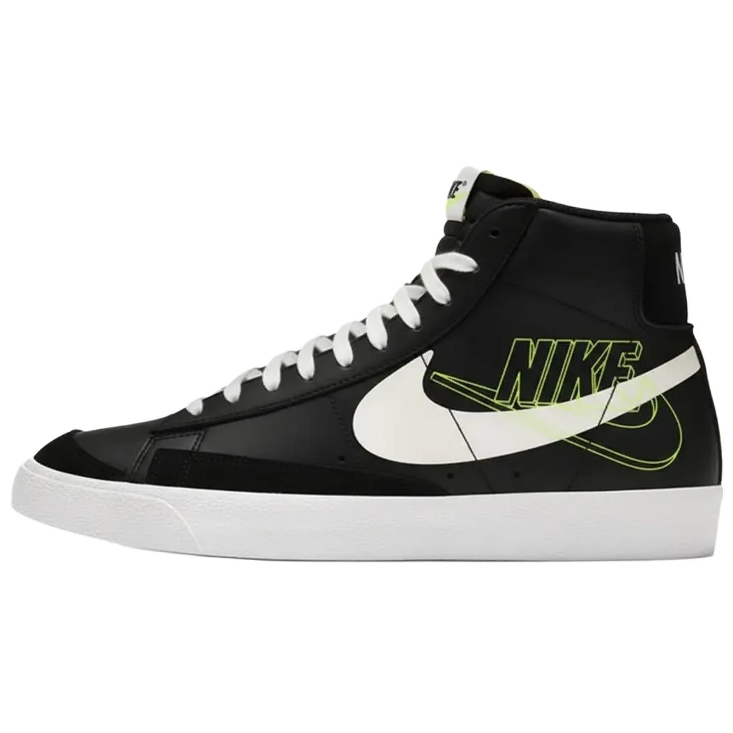 Nike Blazer Mid 77 Vintage Reverse Logo Black