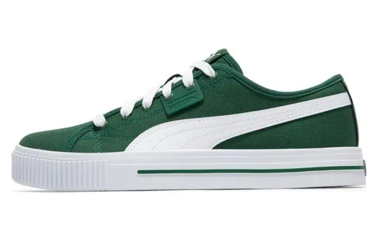 PUMA Ever FS CV Cushioning Abrasion Resistant Low top Skateboard Shoes Unisex Green White