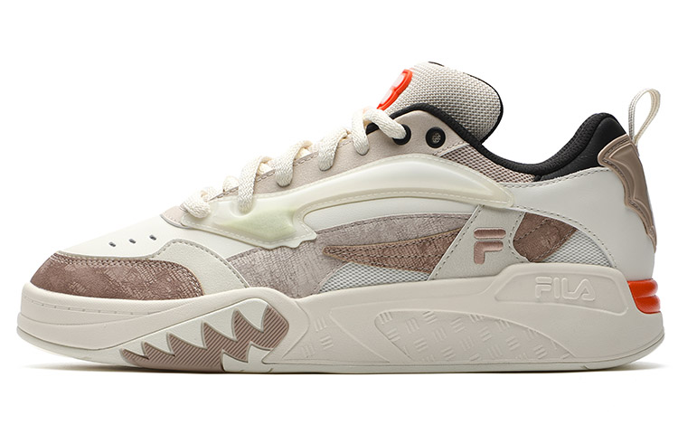 FILA FUSION Sport Vintage Basketball Shoes ‘White Brown’