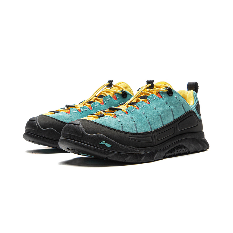 Li Ning Outdoor CF Tracing, Forest Grace SE Low top Hiking Shoes Unisex Blue Black