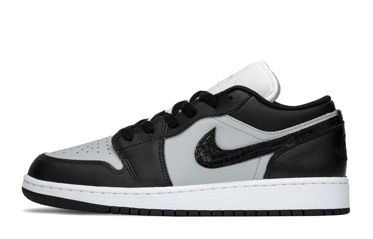 Jordan Air Jordan 1 Low top Vintage Basketball Shoes Women’s Black Gray