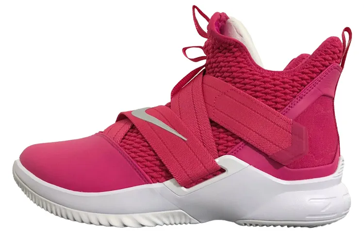 Nike Zoom Soldier 12 TB 'Breast Cancer Awareness' Textile, Synthetic Leather