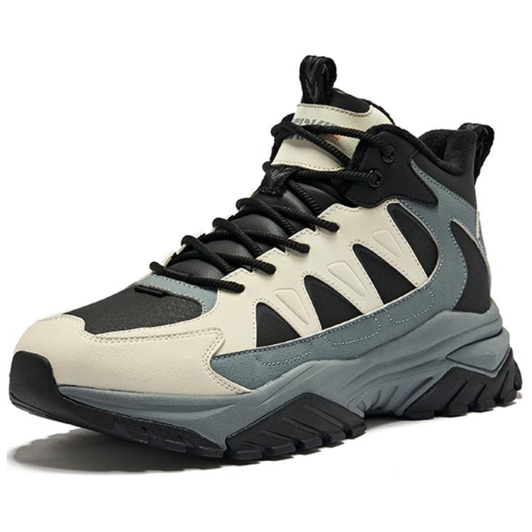 Erke Fiery Wild 2 Padded And Fleece Lined, Outdoor Stable, Thermal Support High top Mountaineering Shoes Men’s