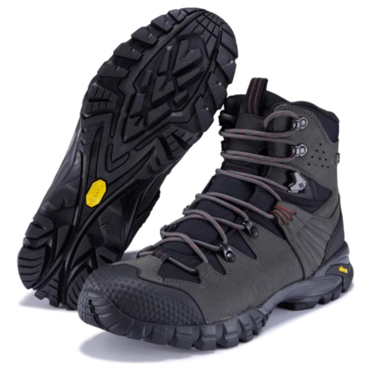 Columbia Hiking Slip Resistant Abrasion Resistant Slip Resistant Abrasion Resistant High top Hiking Shoes Men’s Black