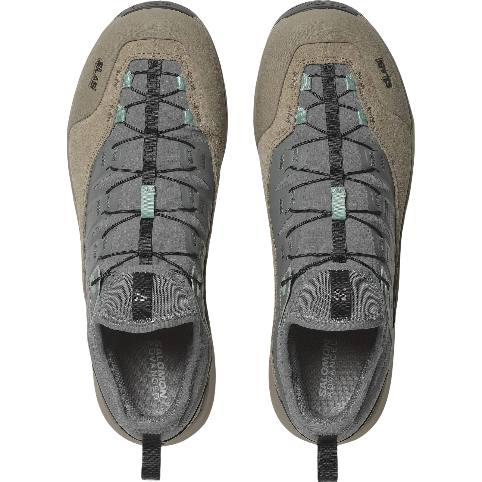 SALOMON Alpinway Slip Resistant Abrasion Resistant Low top Mountaineering Shoes Unisex Gray Brown