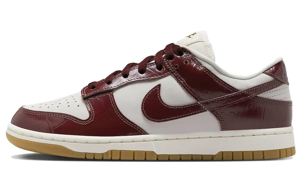 Nike Dunk Low Lx Dark Team Red Croc Women's