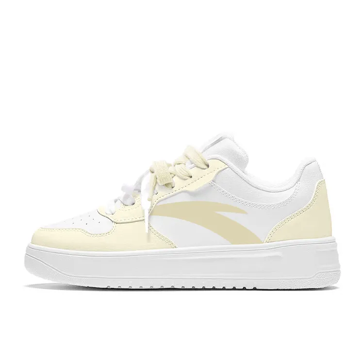 Anta Easy Low top Skateboard Shoes Women's Yellow
