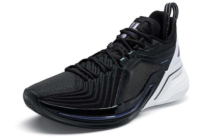 XTEP Jlin 3 JLIN3 Abrasion Resistant Low top Basketball Shoes Men’s Black White