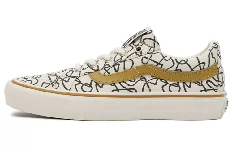 Sk8 Textured Waves x Vans-Low Reissue 'Marshmallow Abstract'
