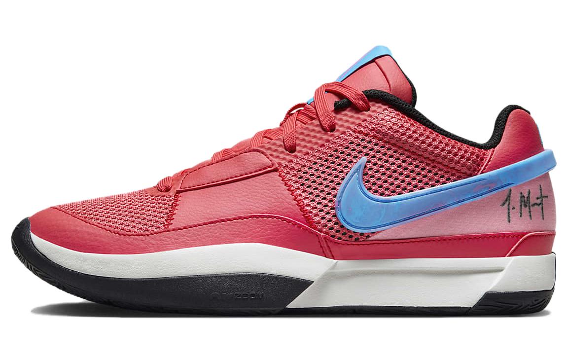 Nike Ja 1 Morant Generation Morant 1 Generation "BBQ" EP Practical Comfort Low-top Basketball Shoes Unisex Red