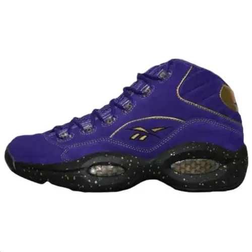 Reebok Question Mid Team Purple Black Gold