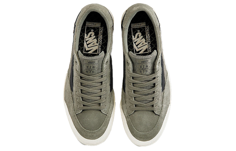 Кеды Vans Berle Pro (зелено-серые) — Зелёный / серый — фото 4